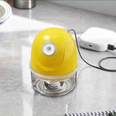 China Viable Home Kitchen Mini Electric Meat Slicer Automatic USB Charging Ginger Garlic Vegetable Chopper for sale