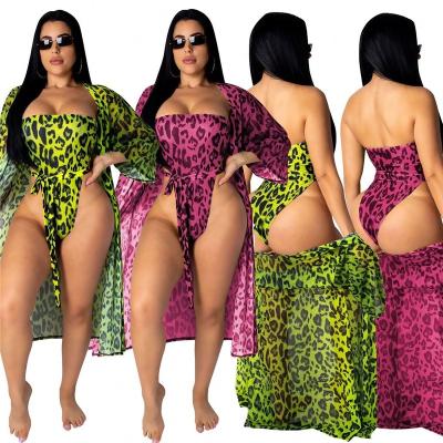 China Fashion 2020 style beach xxx xxl sexy colorful sexy Western Anti-UV Anti-UV swimwear printing 2pcs plus size cover up for sale