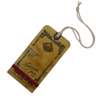 China kraft paper hang tag for sale