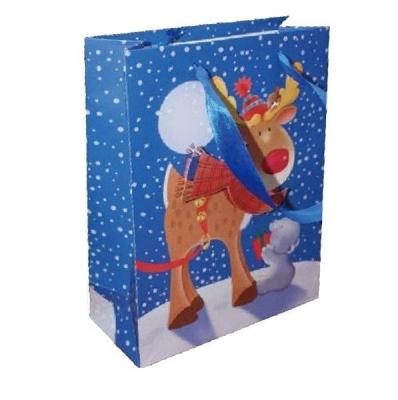 China christmas paper gift bag for sale