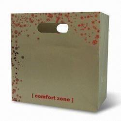 China die cut handle paper bag for sale