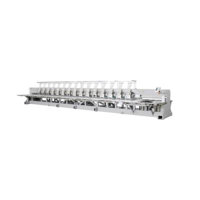 China 15 Heads Cording Embroidery Machine 9 Needles Computerized Twin Sequin Embroidery Machine for sale