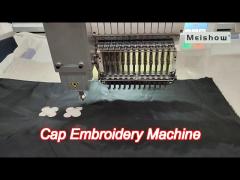 computerized 12 needle single head embroidery machine 12 color