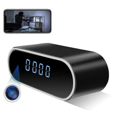 China Siren 1080P Mini Night Vision WiFi Built-in Wireless Clock Hidden Spy Camera for sale