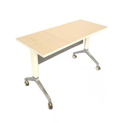 China China Suppliers Modern Chinese Rectangle Double Steel Plastic Wood Desk And Chair for sale