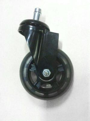 China Plastic Furniture Bolt Hole Chair Caster Skate Whels for sale