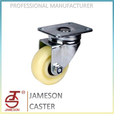 China Furniture Caster Rubber With Top Swivel Plate Walker Industrial Caster Size Adjustable Caster for sale