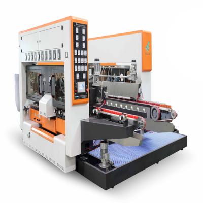 China Building Material Shops Double Glass Straight Line Sharpening Machine for sale