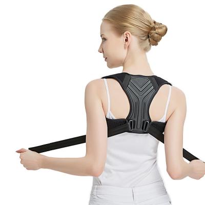 China High Quality Breathable Adjustable Elasticity Posture Corrector EVA Board Clavicle Brace Upper Back Support for sale