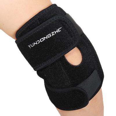 China High Quality Breathable Adjustable Elasticity Neoprene Elastic Elbow Support 2 Spring Support Elbow Brace for sale