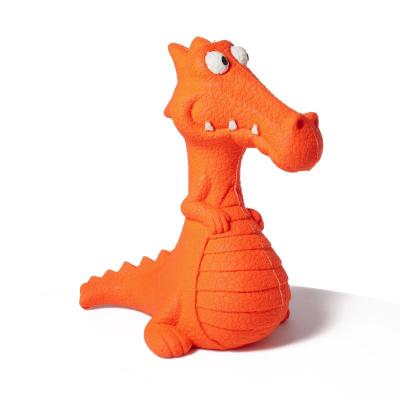 China High Quality Viable Interactive Toy Dinosaur Low Moq Small Soft Rubber Dinosaur Toy Dog Toy for sale