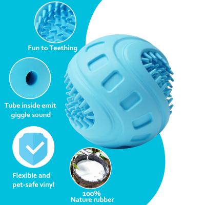 China Hot Selling Durable Bouncing Ball Dog Toy Ball Durable Pet Toys Squeaky Dog For Dog for sale