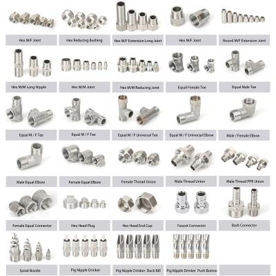 China Stainless Steel Female To Garden Hose Coupling Threaded Plug / Thread Coupling for sale