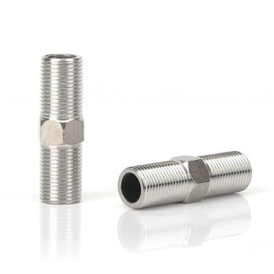 China Stainless Steel Pipe Extension Fitting Male And Female Water Hose Connectors And Coupling for sale