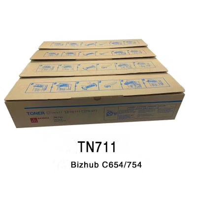 China Original TN711 Toner Cartridge For Konica Minolta C654 C754 for sale