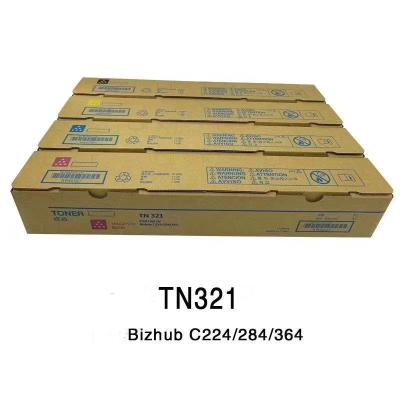 China Original TN321 Toner Cartridge For Konica Minolta C224 C284 C364 for sale