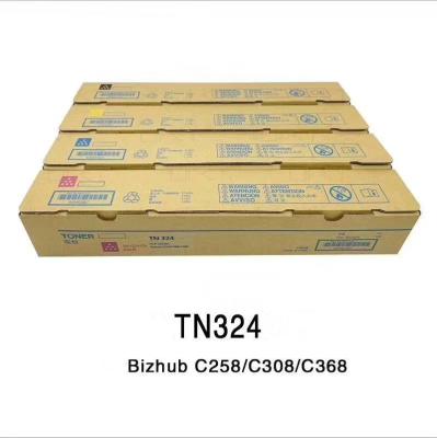 China Original TN324 Toner Cartridge For Konica Minolta C258 C308 C368 for sale