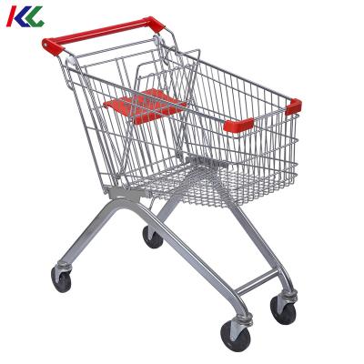 China Unfolding Euro Style 60-270 Liter Shopping Trolley Made Of Steel Material for sale