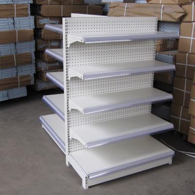 China Double Sided Supermarket Equipment By Manufacturer Shelf Rack for sale