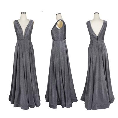 China Anti-Wrinkle Stitching Evening Dress Dress For Mother Of The Bride Feast Formal Party Dress for sale