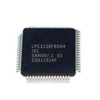 China Brand New Original 100% Original LPC2138FBD64 LPC2138 LQFP64 Microcontroller Chip for sale