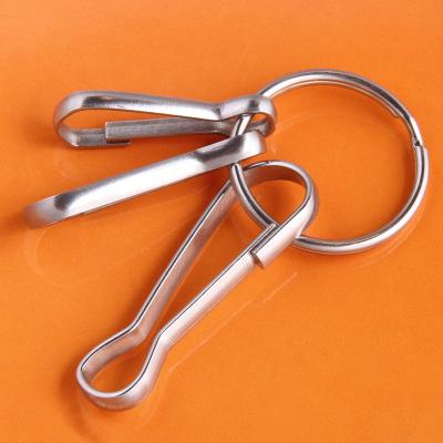 China Durable Heavy Duty 304 Stainless Steel Spring Snap Hook Link Spring Buckle for sale