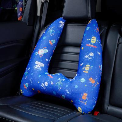 China Soft Comfortable Neck Pillow Travel Cotton Head Support Back Cushion for Chair Sleeping Pillow in Car for Kids and Adults for sale