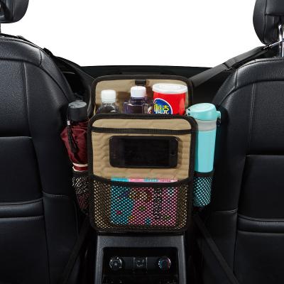 China Car Decoration Accessories Folded Eco-friendly Garbage Bag For Car Net Bag Portable Holder Foldable Car Storage Organizer For Travel for sale