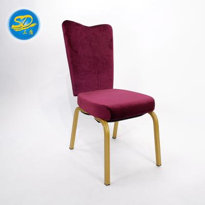 Κίνα European Style Gold Banquet Chairs With Aluminum/Iron/Stainless Steel προς πώληση