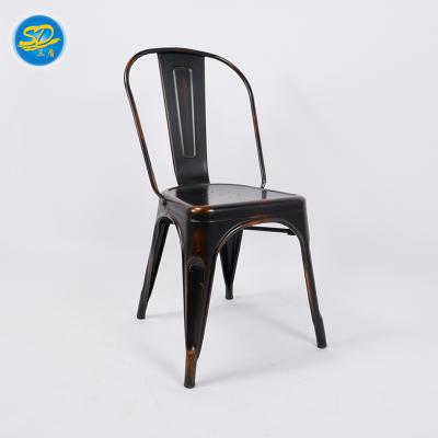 China Customized Color Elegant Metal Dining Room Chair Dining Room Furniture With Cheap Price for sale