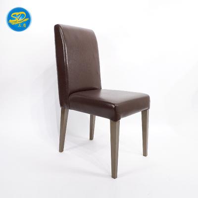 Κίνα Modern Solid Antique Dining Chair Wooden Leather Chair For Kitchen, Dining προς πώληση