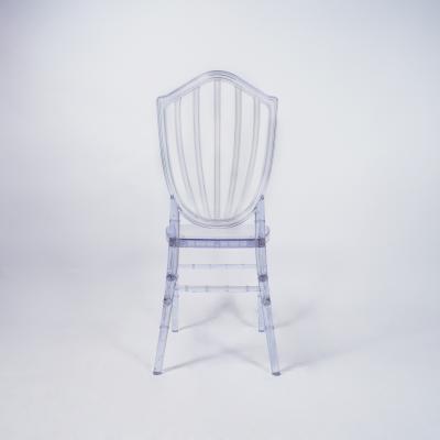 China White Acrylic Chairs Acrylic Party Chairs For Kitchen , Home Office Te koop