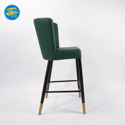 China Contemporary Dining High Leg Chair With Modern Metal For Hotel Banquet Restaurant for sale