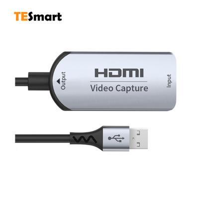 China USB 2.0 Live Broadcasting /Recording TESmart HDMI Audio Video Capture Device to Full HD 1080P USB Capture Converter Recorder Game HDMI for sale