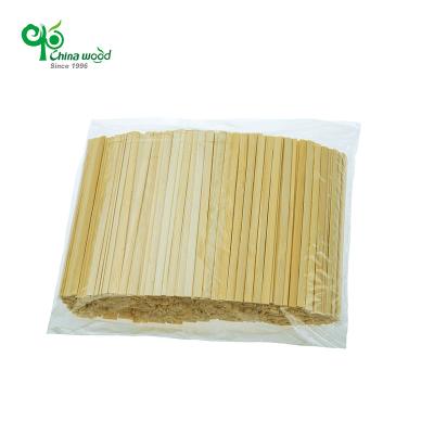 China Yada Viable Hot Stamping Disposable Biodegradable Porcelain Coffee Stirrers Sticks Custom Made For Airport for sale