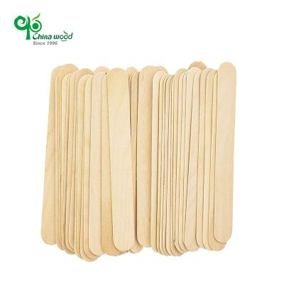 China Sustainable Universal Natural DIY Kids Handwork Natural Wooden Arts Craft Sticks For Ice Cream And Popsicle Making Creating Craft Projects for sale