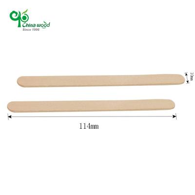 China Sustainable Wooden Sticks Food Grade For Homemade Ice Cream Popsicle Magnum Ice Cream Sticks for sale