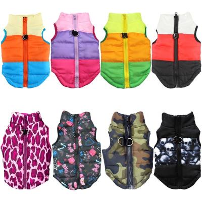 China Viable Clothes For Puppy Winter Dog Coat Windproof Jacket Padded Clothes Warm Dog Cat Winter Vest Puppy Clothes Equipment Dropshipping for sale