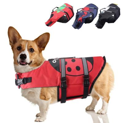 China Viable Reflective Dog Life Vest Safety Clothes For Dogs Lifesaver Vest Swimwear Pets Medium Smalls Swimming Suit Dog Clothes for sale