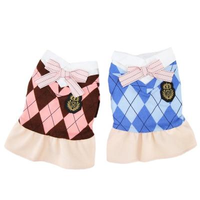 China Dropshipping Sustainable Pet Clothes Dog Cat Uniform Skirt College Style Teams Small Dogs Dress Up Costume Clothes For Dogs Warm Winter Clothes for sale