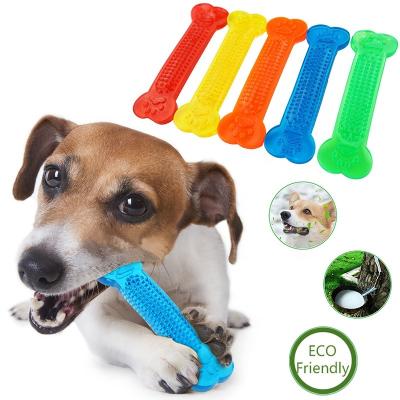 China Viable Pet Supplies Wholesale PVC Dog Toys Bite-Resistant Molar Toy Pet Bone Chewing Toy Factory Direct Sales for sale