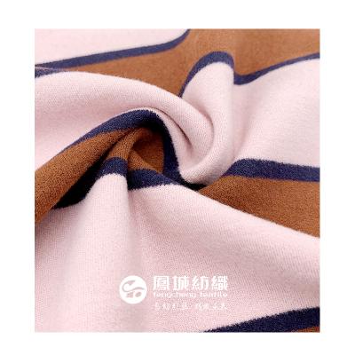 China Anti Pill Striped Cloth Cloth Anti-Pilling Clothing Textiles for sale