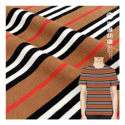 China Pill Mark Anti Scratch Fabric Striped Apparel Textiles Acrylic Fibers for sale