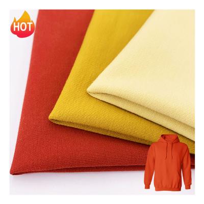 China Wholesale Suppliers Anti Pill A863-7 UK Quality USA Textile In Fabric Material Heavy Uniform Fleece Knitting Fabric for sale