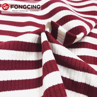 China Factory 300g 42.7 Cotton 52.3 Breathable Viscose Plain Dyed China Quality Nice T-shirt Fabric For Fall for sale