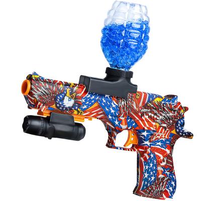 China Funny Summer Game Desert Eagle Shell Ejecting Toy Guns Water Bullet Automatic Electric Pistol Freeze M1911 Toy Gun Toys For Children for sale