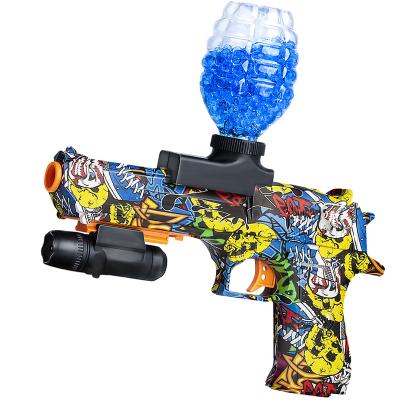 China Summer Funny Play Toy Outdoor Electric Guns for Boys Gel Soft Blaster Bullet Toy Gun Resembling Real Gun Automatic Toy for sale