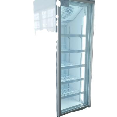 China Hotel round glass magnetic refrigerator french door bottom freezer refrigerator double door sliding door refrigerator locks for sale