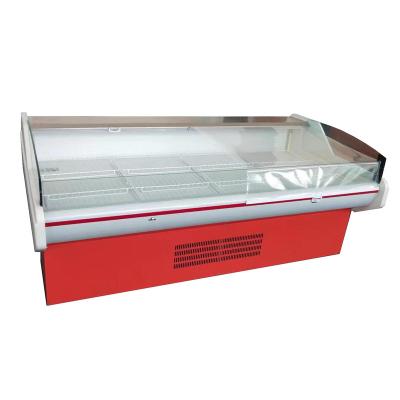 China Single-Temperature XR-1500 Fresh meat cabinet display cabinet direct cooling high quality super products hot products supermarket shelves freezer d for sale