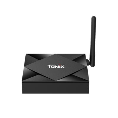 China OEM/ODM 4+32GB 4k Allwinner h616 4k Android 10 dual wifi OEM TV smart box Tx6s for sale